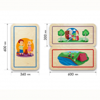 Набор стеновых панелей «Мои увлечения - Любимые занятия» - fgospostavki.ru - Верхняя Пышма