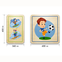 Набор стеновых панелей «Спорт - Путь к победе» - fgospostavki.ru - Верхняя Пышма