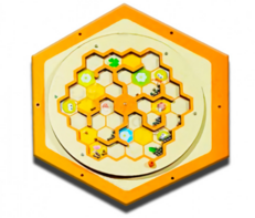 Бизиборд «Пчелиные соты №2» - fgospostavki.ru - Верхняя Пышма