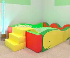 Бассейн «Кит» с горкой - fgospostavki.ru - Верхняя Пышма