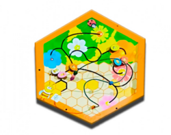 Бизиборд «Пчелиные соты №3» - fgospostavki.ru - Верхняя Пышма