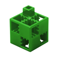 Кубик-основание зеленый 20х20 Artec - fgospostavki.ru - Верхняя Пышма