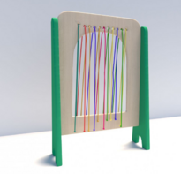 Дидактическая панель с цветными шнурочками - fgospostavki.ru - Верхняя Пышма