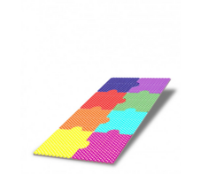 Настенная панель «Разноцветные пазлы» - fgospostavki.ru - Верхняя Пышма