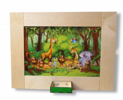 Тактильно-развивающая панель «Мир зверей» - fgospostavki.ru - Верхняя Пышма