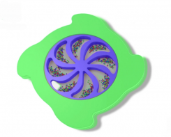 Тактильно-развивающая панель «Вращение радуги» - fgospostavki.ru - Верхняя Пышма