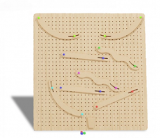 Тактильно-развивающая панель «Веселые горки» - fgospostavki.ru - Верхняя Пышма