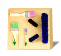 Тактильно-развивающая панель с мягкими кисточками - fgospostavki.ru - Верхняя Пышма