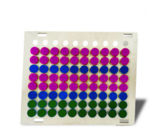 Тактильно-развивающая панель «Цветные фигурки» - fgospostavki.ru - Верхняя Пышма