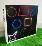 Панель интерактивная со светящимися цветными фигурами - fgospostavki.ru - Верхняя Пышма