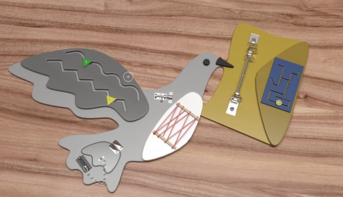 Бизиборд «Почтовый голубь» - fgospostavki.ru - Верхняя Пышма