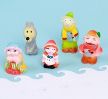 Набор резиновых игрушек «Красная шапочка» - fgospostavki.ru - Верхняя Пышма