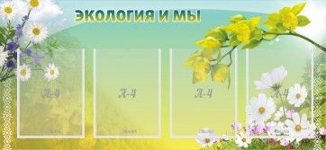Стенд "Экология и мы" - fgospostavki.ru - Верхняя Пышма