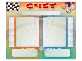Стенд-табло маркерное для спортзалов - fgospostavki.ru - Верхняя Пышма