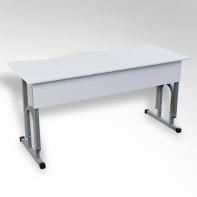 Стол 'Архимед ТР' 2-х местный регулируемый с эргономичной столешницей - fgospostavki.ru - Верхняя Пышма