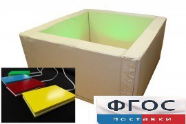 Сухой бассейн интерактивный с клавишами управления (217х217х66 сантиметров) - fgospostavki.ru - Верхняя Пышма