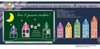"В городе чисел". Для лучшего понимания и запоминания состава чисел первого десятка - fgospostavki.ru - Верхняя Пышма