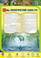 Стенд "Экологический закон РФ" - fgospostavki.ru - Верхняя Пышма