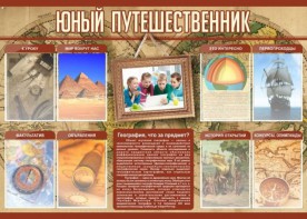 Стенд "Юный путешественник" - fgospostavki.ru - Верхняя Пышма