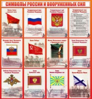 Стенд "Символы России и вооруженных сил" - fgospostavki.ru - Верхняя Пышма