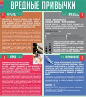 Стенд "Вредные привычки" - fgospostavki.ru - Верхняя Пышма