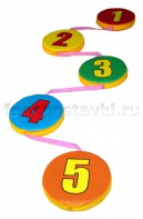 Дорожка "Змейка-шагайка-геометрическая" с цифрами - fgospostavki.ru - Верхняя Пышма