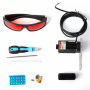 Ресурсный набор для плоттера 445nm 1600mW Blue Laser Components Engraver  Pack - fgospostavki.ru - Верхняя Пышма